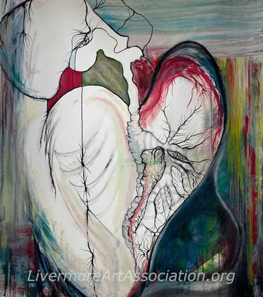 Mixed media artwork by Mike D'Amelio