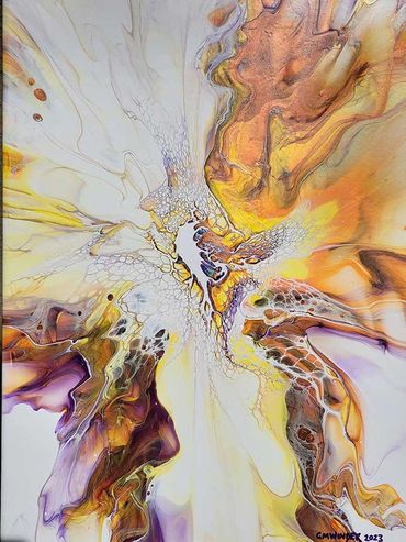 The Deliverer Of Prayers and The Listener, 2023
Acrylic Paint on canvas, 16" x 20"
George M Winder