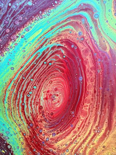 Hatch's Galaxy, 2019
Acrylic Paint on canvas, 16" x 20"
George M Winder