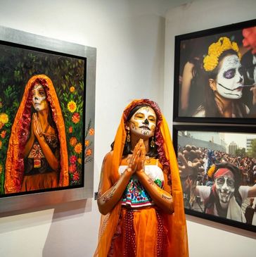 Día de muertos y Catrinas de Mirka Bertozzi