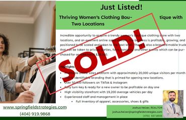 Recently sold retail store in Georgia