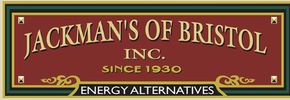 Logo of Jackman's of Bristol, an energy alternatives company since 1930.