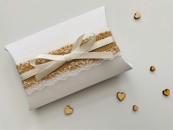 Wedding Stationery Pillow Box Favour