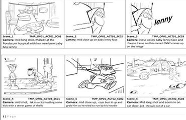 storyboard-design-panel-design-sketching-illustrations