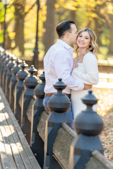 Engagement shoot in Central Park
