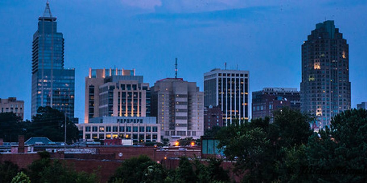Downtown Raleigh NC skyline
