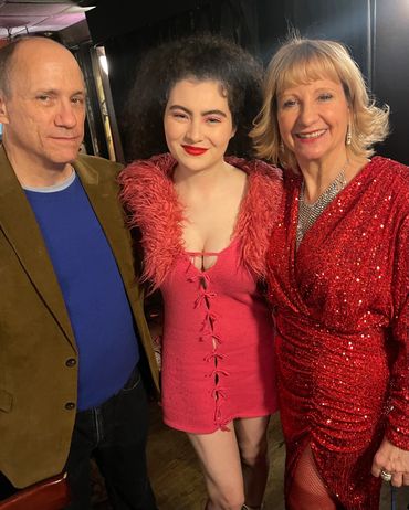 Lilla Crawford, Todd Stuart Phillips and Lisa Faith Phillips