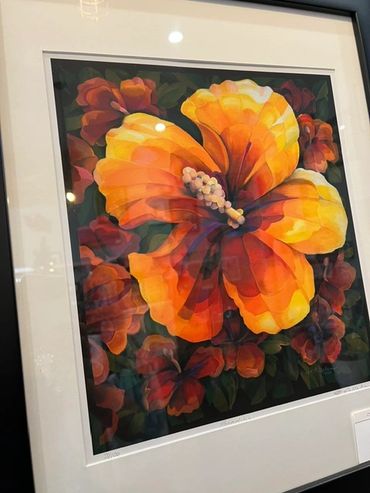 art-studio, floral-art-work, artists-gallery