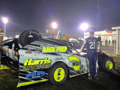 2022 IMCA Super Nationals Modified Top Finisher, Aaron Turnbull, KRC, Kluhsman Racing Compnents