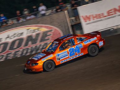 2025 IMCA Super Natonals, Sports Compact Champion, Dillon Richards, KRC, Kluhsman Racing