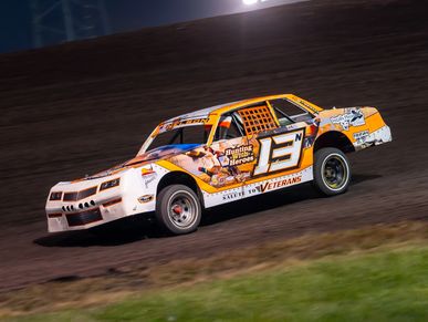 2025 IMCA Super Natonals, Hobby Stock Champion, Dylan Nelson, KRC, Kluhsman Racing