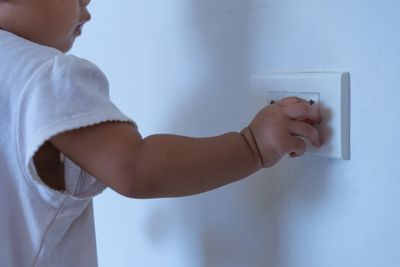 Protect your children without the inconvenience of plastic outlet covers.  Saves time and frustration, and keeps your kids safe.  Call Mick's Electric to learn more about child proof outlets also known as TRR tamper resistant receptacles.