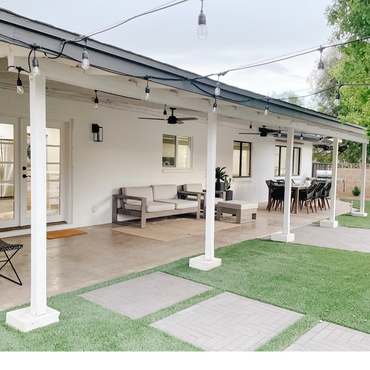 Backyard Patio - Vacation Airbnb - Central Phoenix