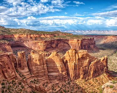 Colorado National Monument Coke Ovens landscape Photography by Donna Fullerton