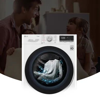 LG Front Load Washing Machine with AI Direct Drive for Modern Malaysian Homes