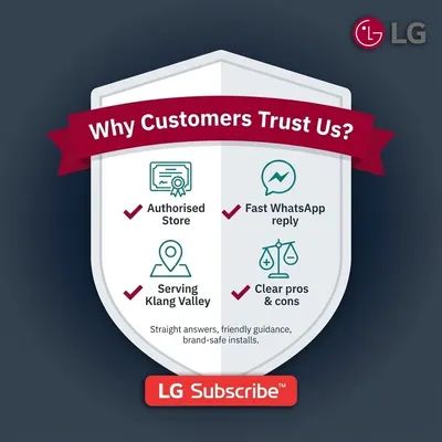LG Authorised Dealer Serving Klang Valley Malaysia