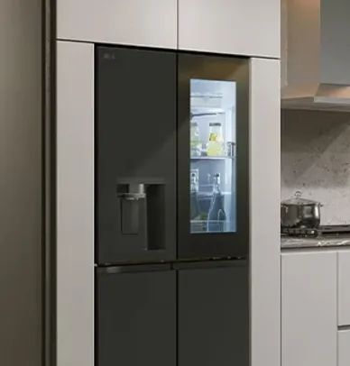 LG InstaView French Door Fridge with Glass Panel Door and Water Dispenser Malaysia