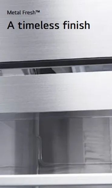 LG Metal Fresh Premium Interior Finish Keeps Refrigerator Looking Stylish Malaysia