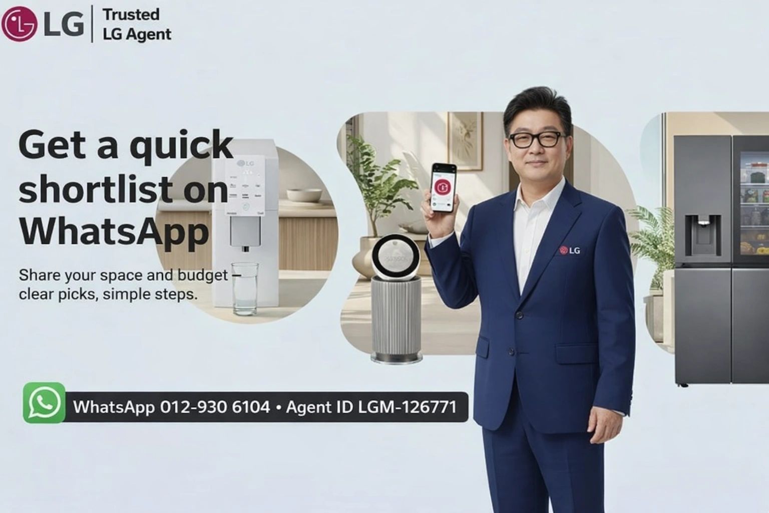 LG Authorised Agent WhatsApp Malaysia