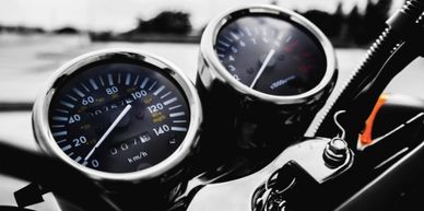 Motocicleta Hodômetro Velocímetro