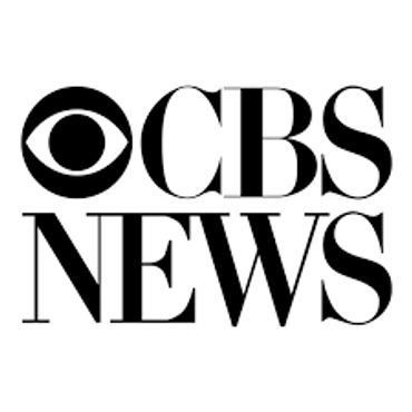 CBS News logo in black and white.