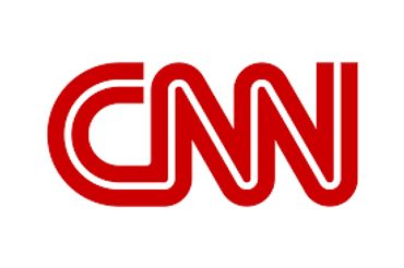 Red CNN logo with bold lettering on white background.
