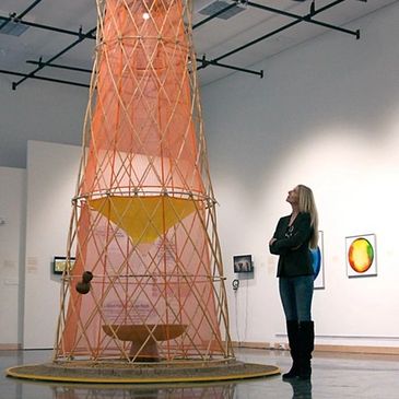 Arturo Vittori - Warka Water, curated by Holly Parker for the Hydrologic exhibition, CO College