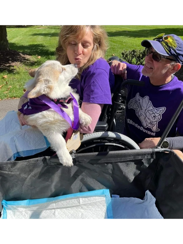 Both pup and mom have neurological conditions but their love is unstoppable so we continue to fight