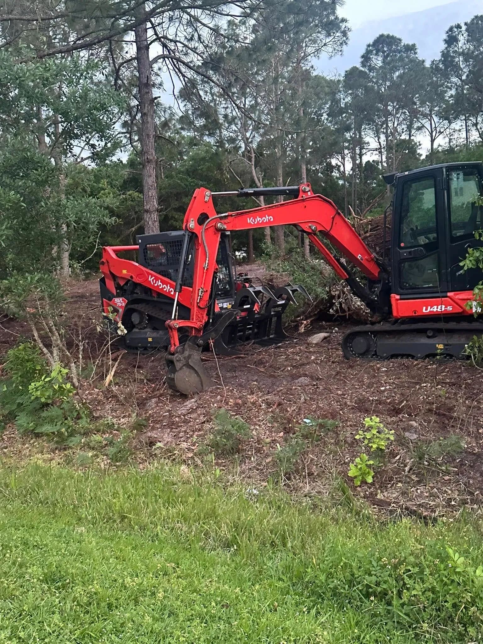 Clearing job in progress.