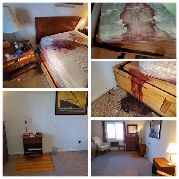 Crime scene cleanup pictures before and after