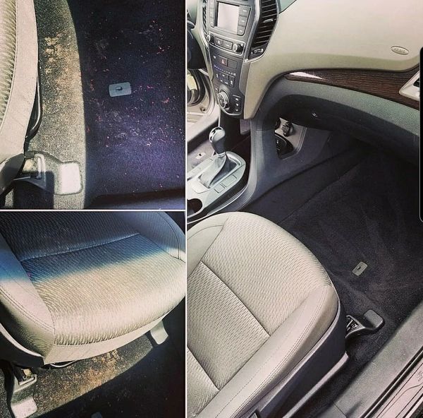 mobile auto detailing to clean vomit and puke odor out of vehicle