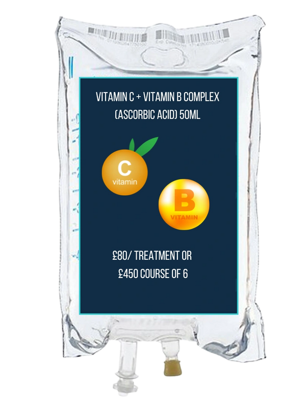Vitamin c  & Vitamin b complex iv vitamin therapy