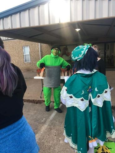 2023 Halloween Trunk or Treat, Oscar the Grouch