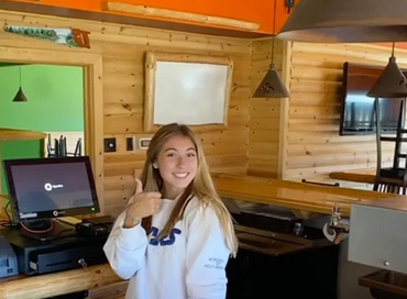 My dad's restaurant - Wild Water Bar & Grill - located in Danbury, WI