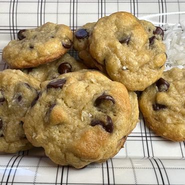Coconut Chocolate Chip Cookies