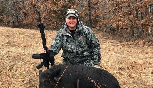 Free-Range Oklahoma Wild Hog Hunting