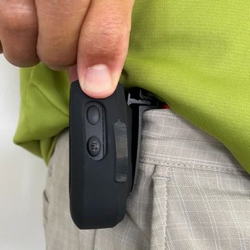 G-SAFE silicone sleeve with waist clip on attachment