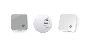 Wireless Environment sensors leak detectors, smoke detectors