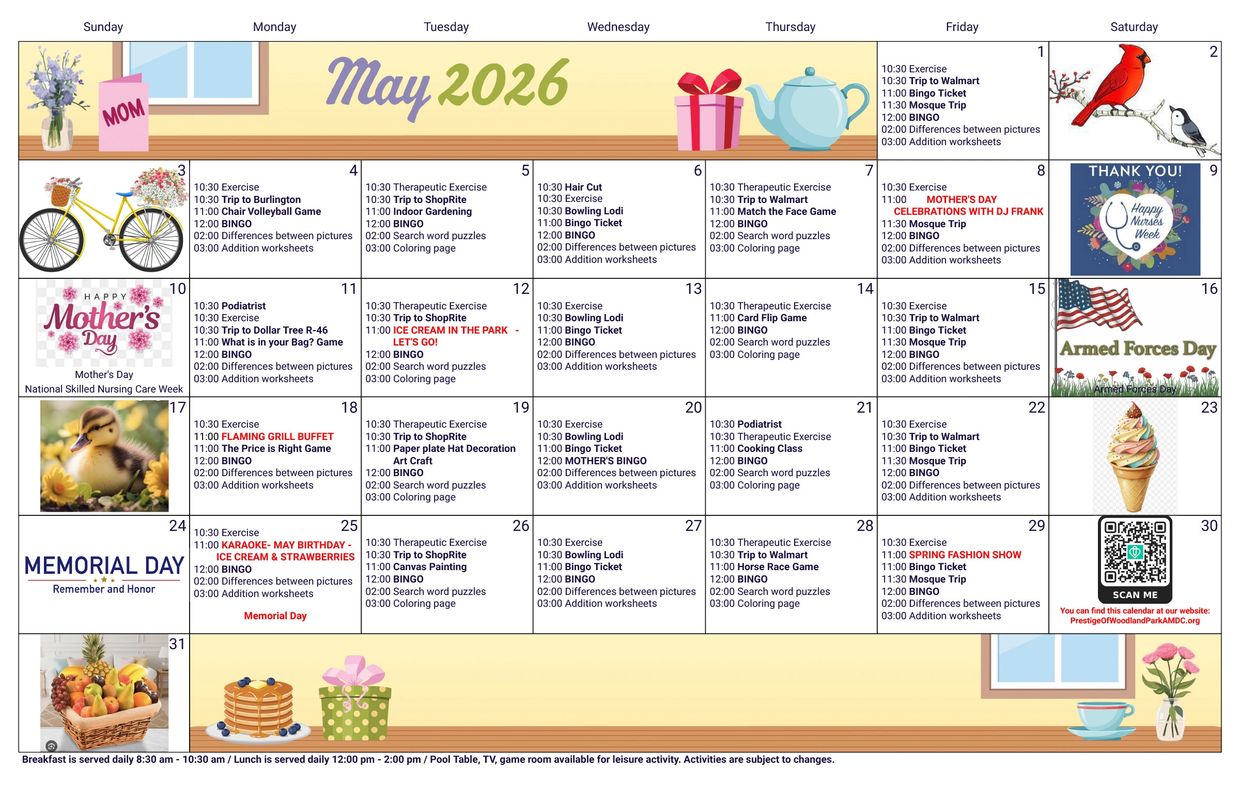 All Activities Included