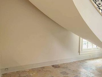 New Drywall Repair with Level 5 Floating and Paint Match