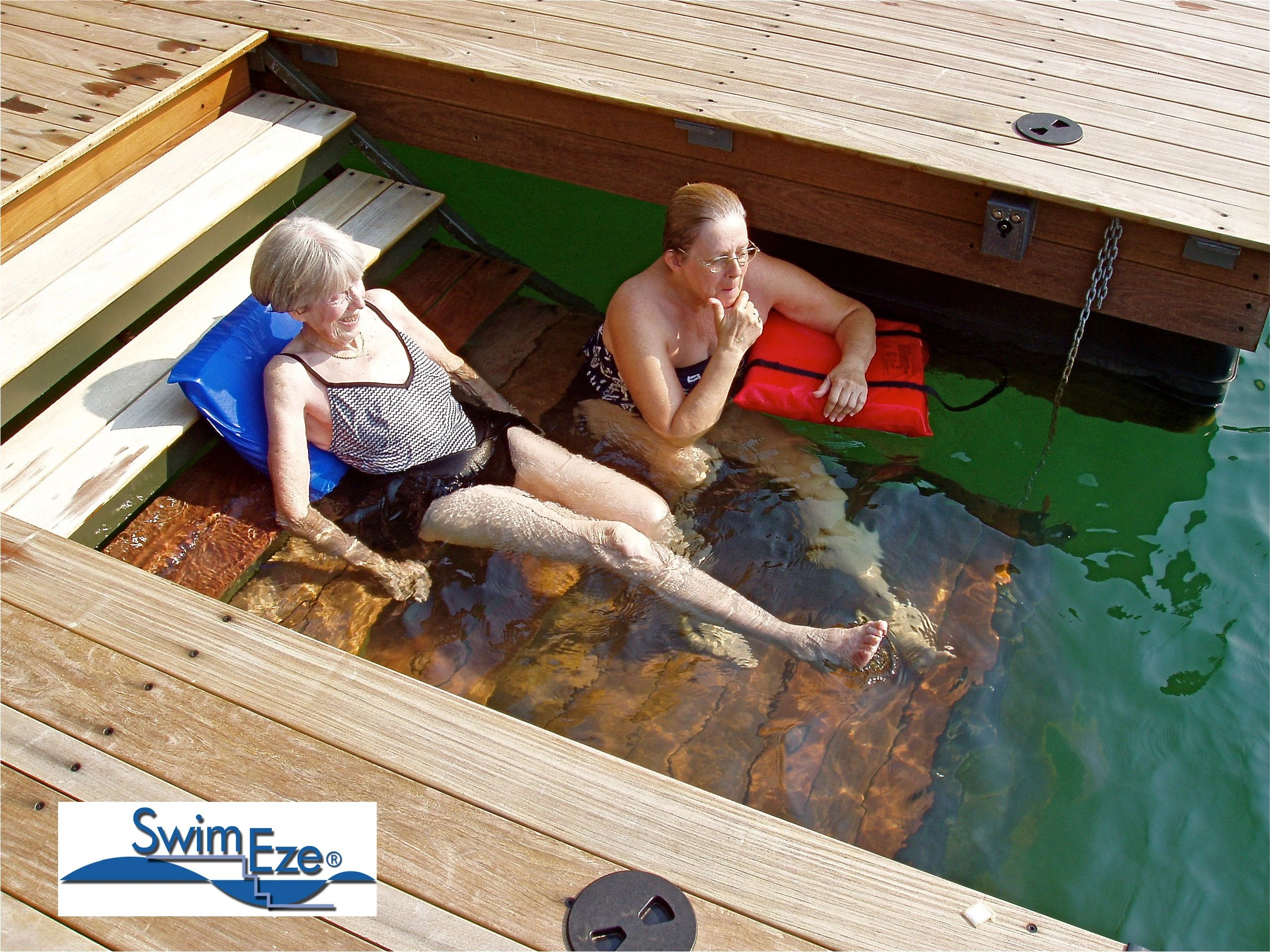 Launch Platform, which serves as a versatile resting area for water enthusiasts.