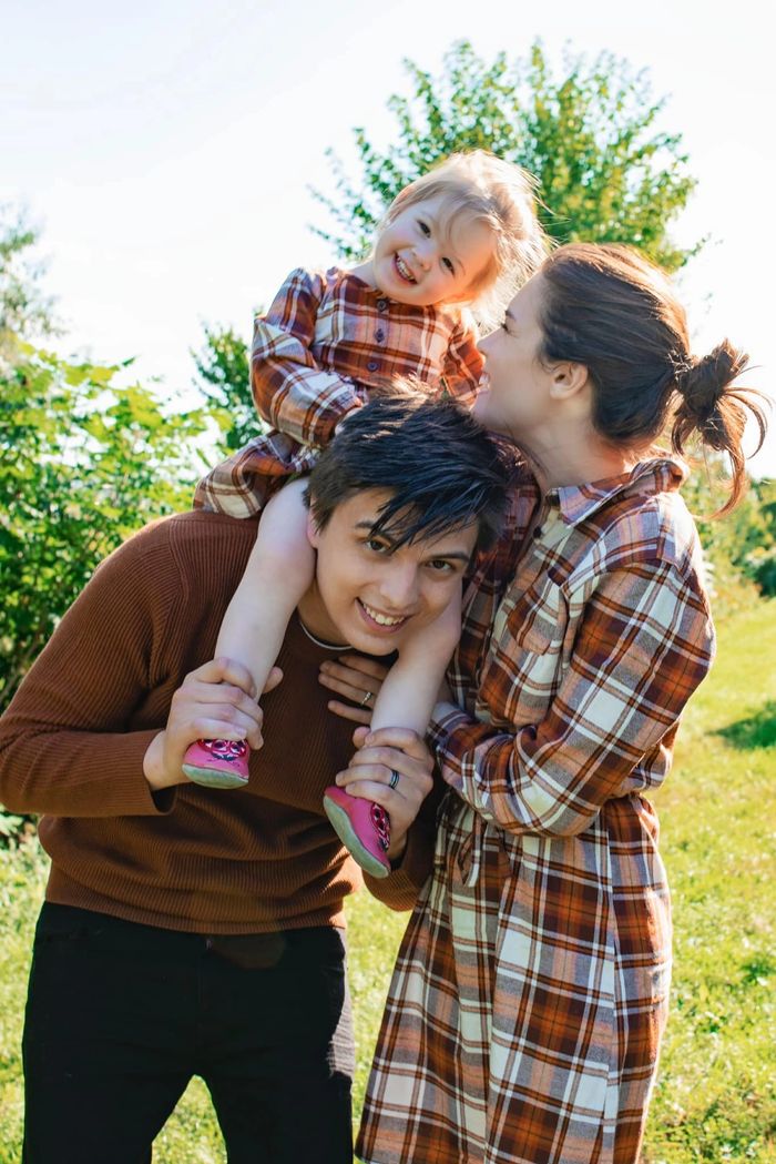 Christian R. Brown with wife (Taylor Brown) and Daughter (Maeve Brown)
