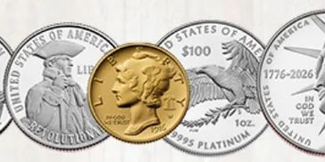 Semiquincentennial Coins & Medals