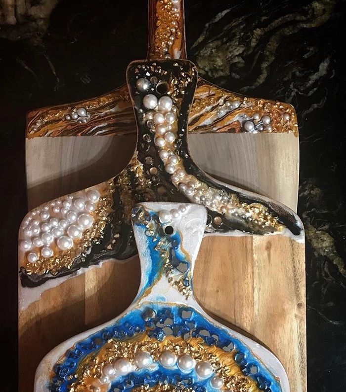 Charcuterie art boards
