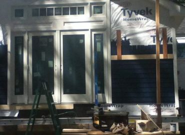 This is a beautiful way to side your home with cider shake.