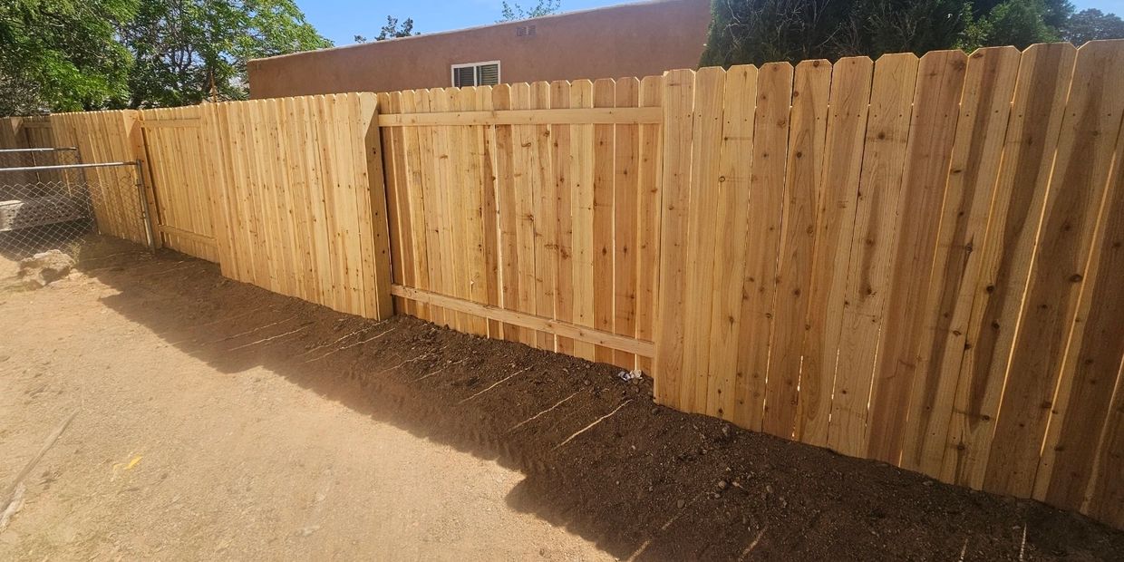 Wood Fence Installation in San Antonio, Texas.
