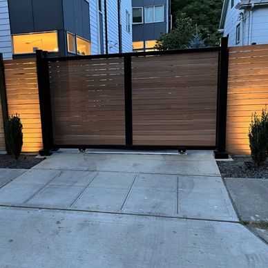 Durable privacy fence installation in San Antonio