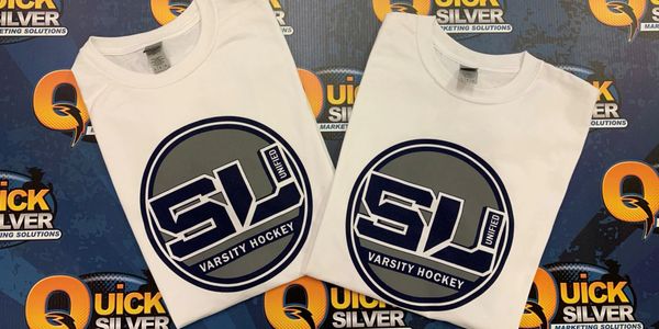 Screen printed South Lyon Varsity Hockey Tees