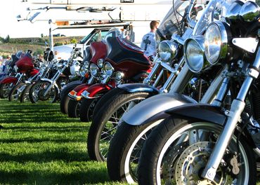 Multiple bike on the ground