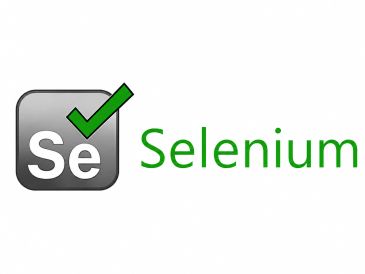 Selenium logo with a green checkmark.